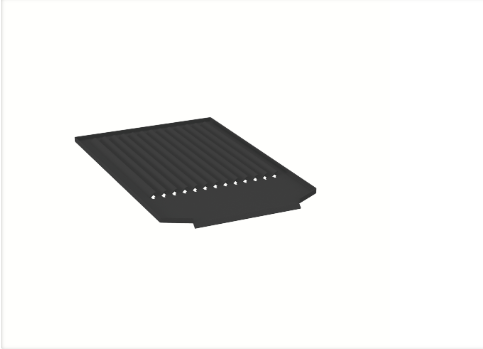 GRELHA ACO OXIDADO P/GRELHAD.N40X90