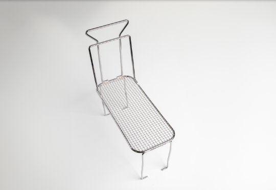 SUPORTE ACO INOX P/CESTO FRIT.62732