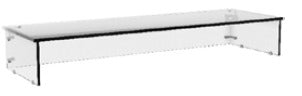 CJ.VIDROS P/VITRINE REFRIG.N160X38