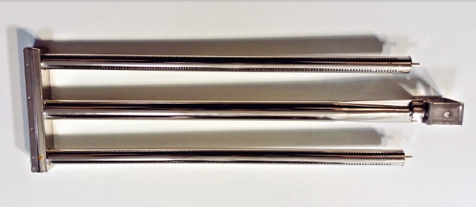 QUEIMADOR ACO INOX P/CHAPA 60457