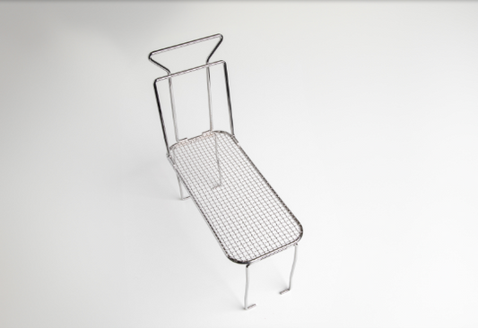 SUPORTE ACO INOX P/CESTO FRIT.62732